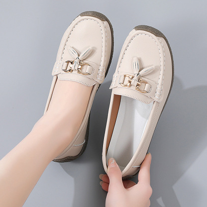 🔥Hot Sale🔥Women's Summer Soft Sole Breathable Comfortable Leather Shoes - Buy 2 Pairs Free Shipping