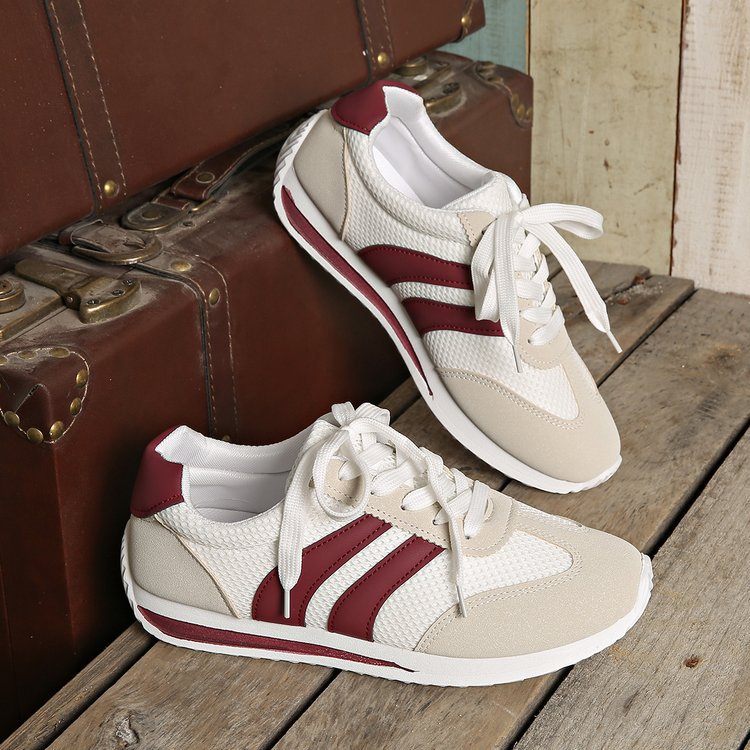 🔥Women's breathable non-slip lace-up sneakers