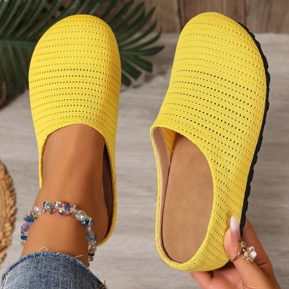 🔥Women's mesh breathable low heel slippers