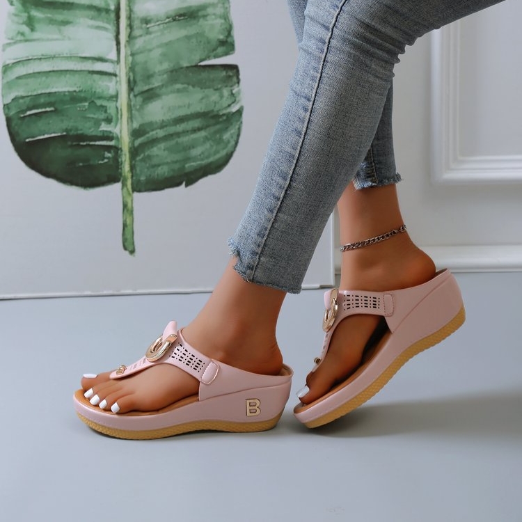 🔥Summer women's wedge flip flops - Buy 2 get free shipping