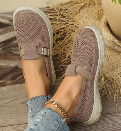 🔥Women's casual breathable slip-on soft-soled orthopedic walking shoes