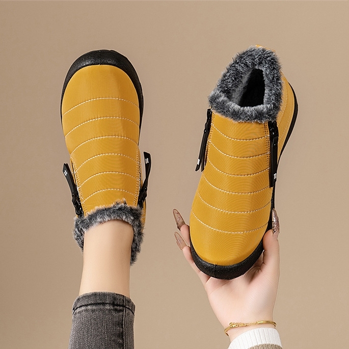 Women's/Men's Waterproof Warm Side Zipper Winter Boots