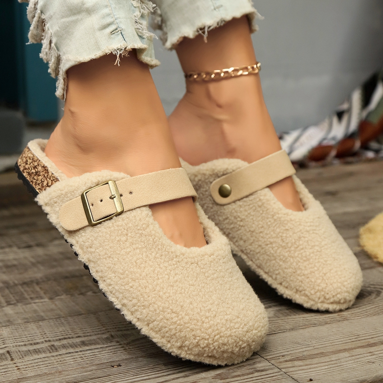 Women's Retro Cotton Slippers