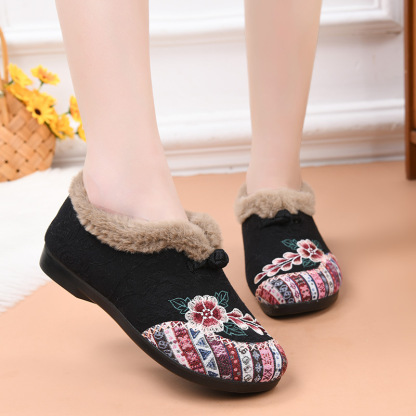 Women's soft-soled non-slip warm cotton boots