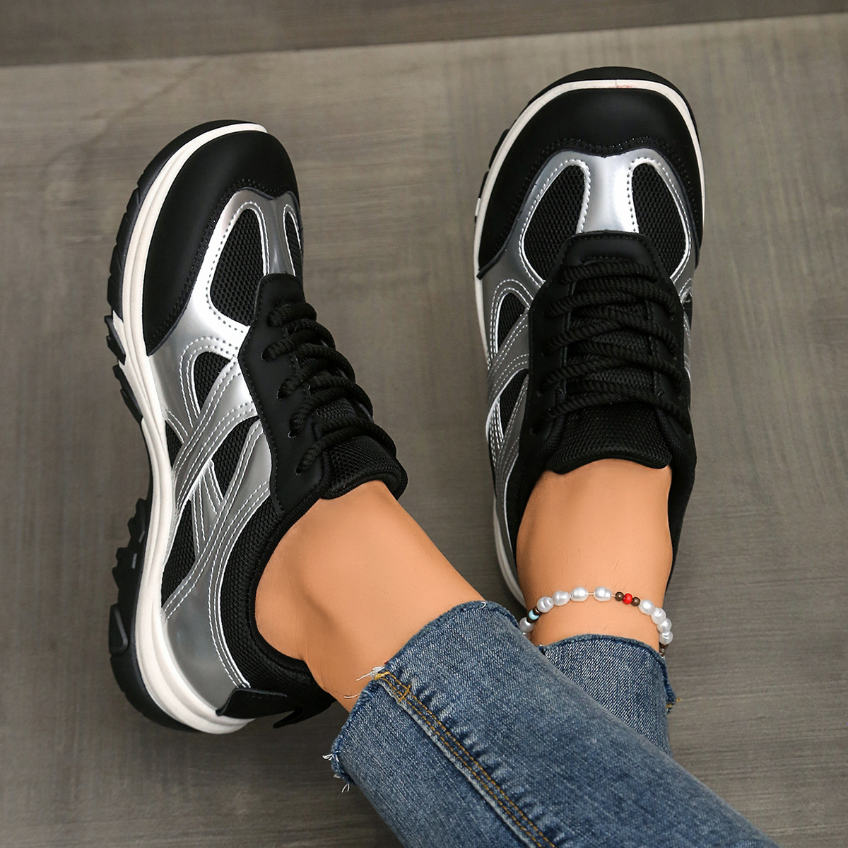 Women's casual outdoor low-top breathable sneakers