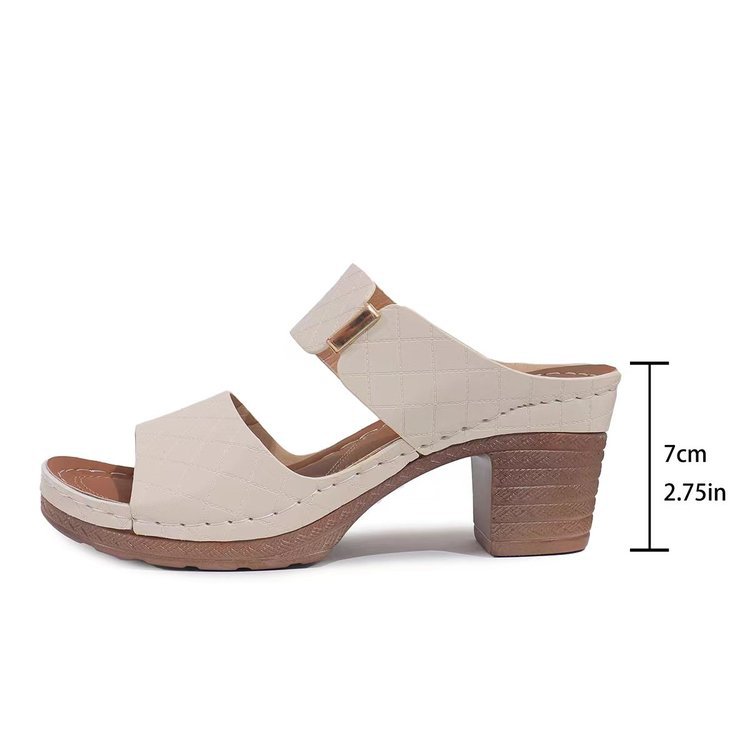🔥Hot Sale🔥2025 Summer New Fashion High Heel Sandals-BUY 2 FREE SHIPPING