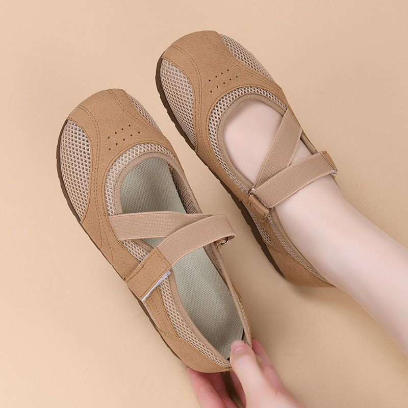 🔥Women's breathable slip-on casual walking shoes