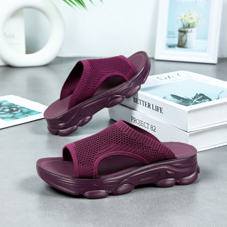 🔥Hot Sale🔥Women's new summer thick-soled slippers (Free Shipping for Two Pairs）