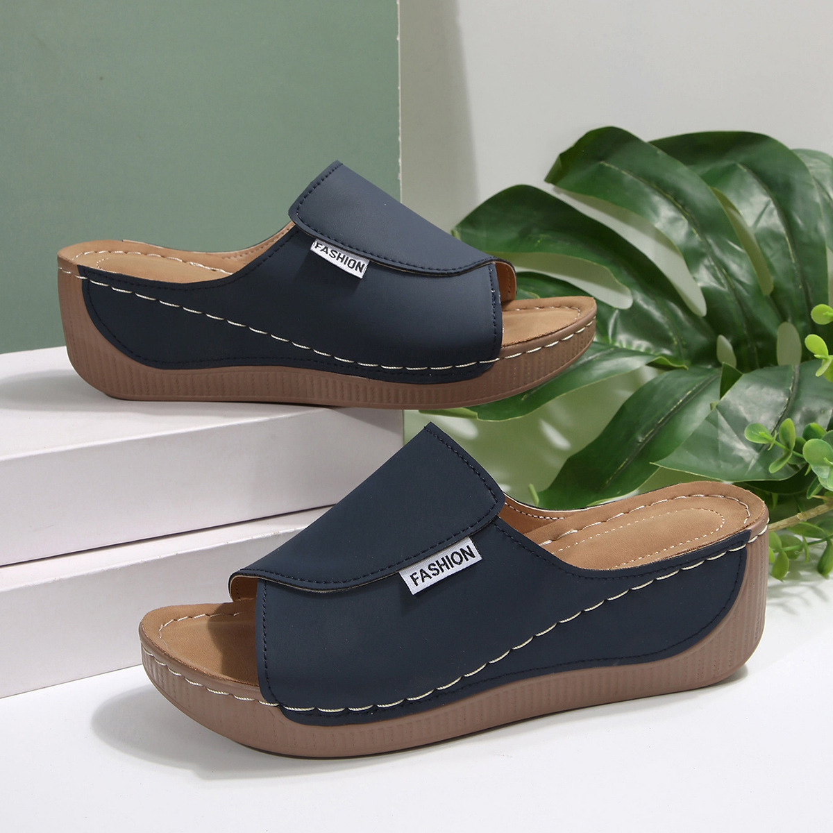 🔥HOT SALE🔥Women's Solid Color Comfortable Arch Support Sandals