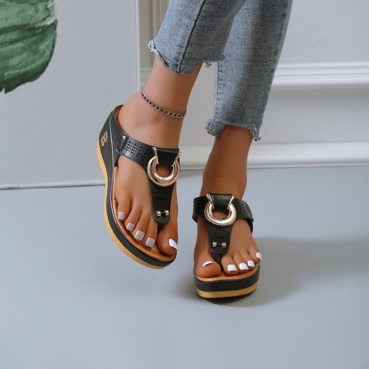 🔥Summer women's wedge flip flops - Buy 2 get free shipping