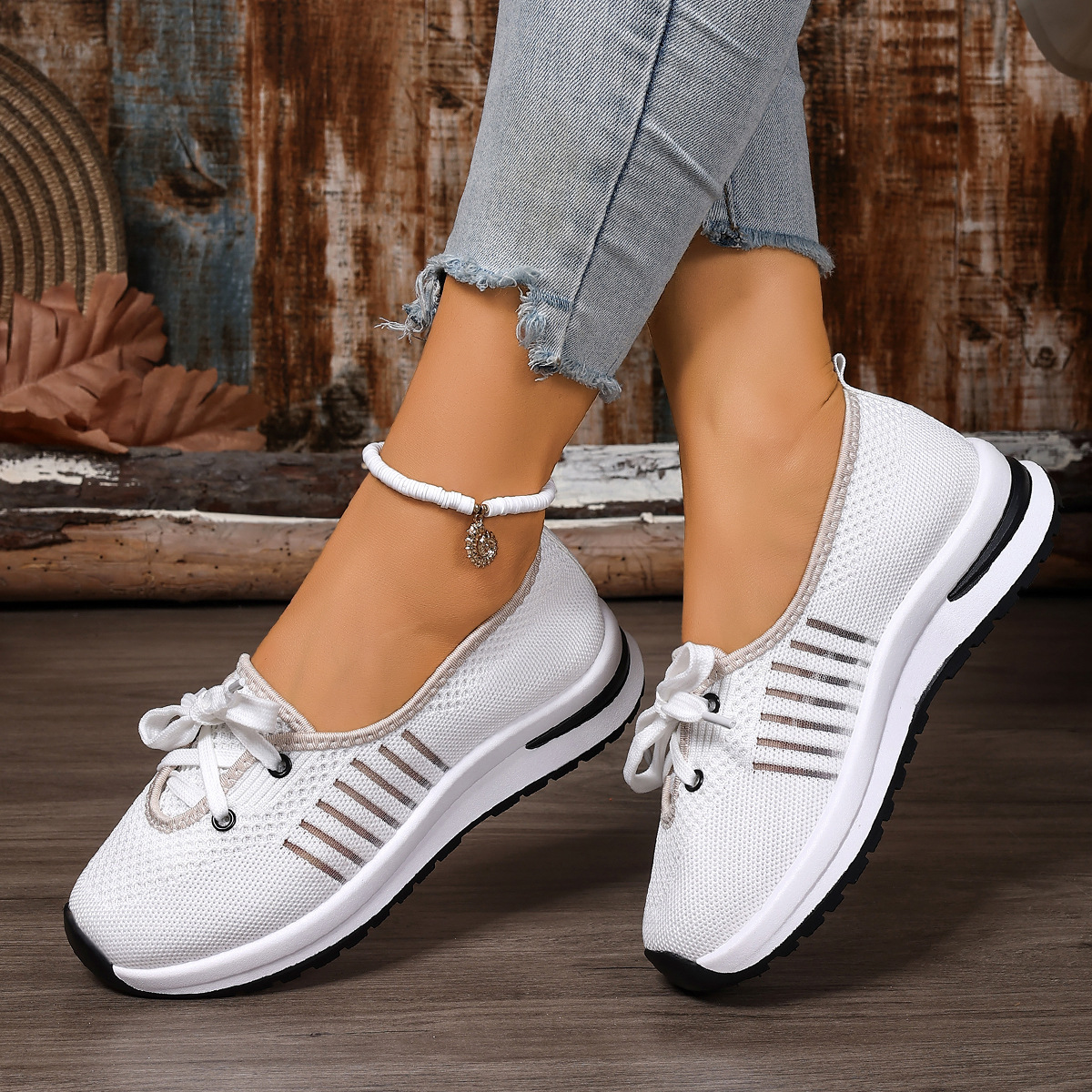 🔥HOT SALE🔥Women's casual breathable thick-soled sneakers
