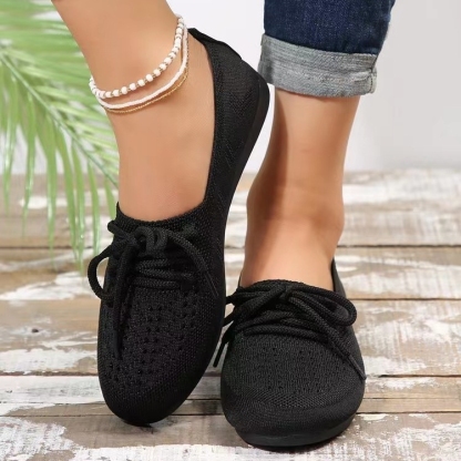 🔥Hot sale🔥Women's summer breathable and lightweight lace-up casual shoes