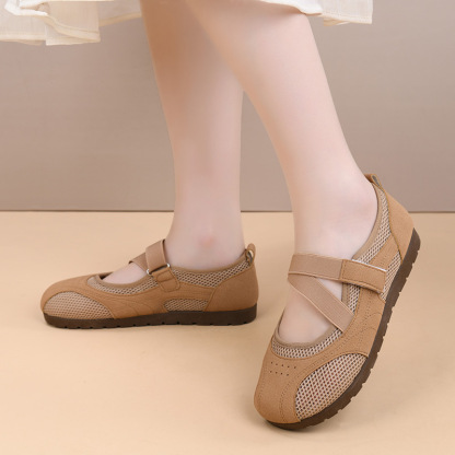 🔥Women's breathable slip-on casual walking shoes