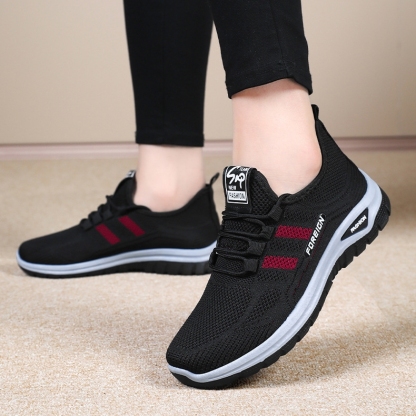 Women's Mesh Breathable Lightweight Orhtopedic Sneakers