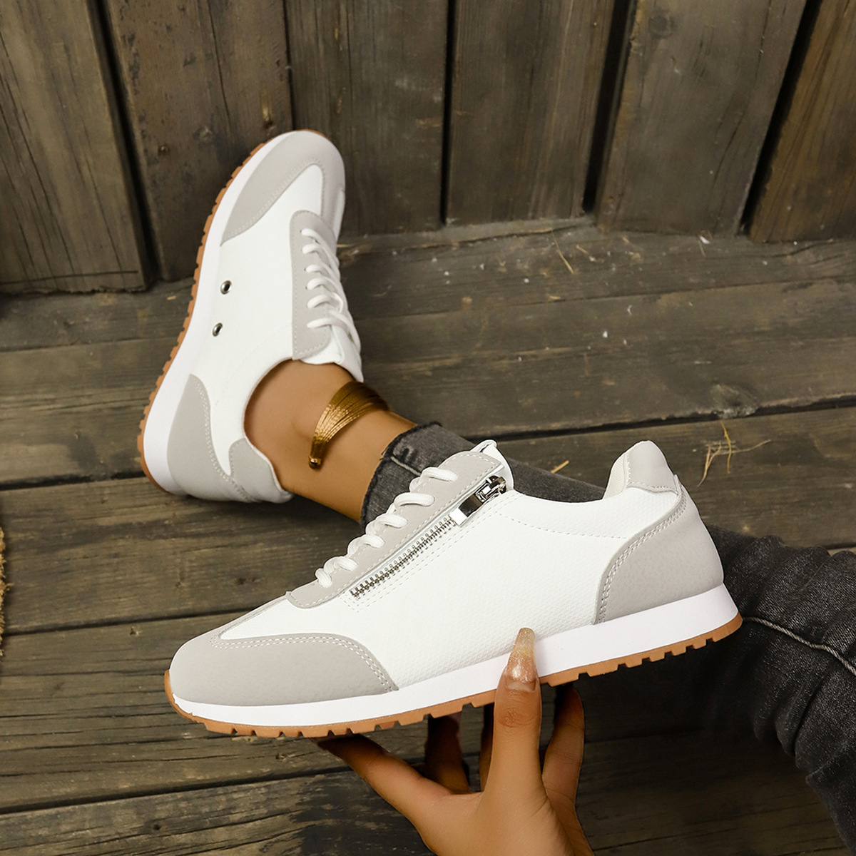 🔥HOT SALE🔥Women's fashionable, lightweight and comfortable casual sneakers-Buy 2 get free shipping