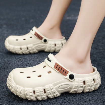 Women's/Men's summer thick-soled non-slip crocs