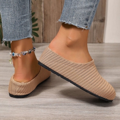 🔥Women's mesh breathable low heel slippers