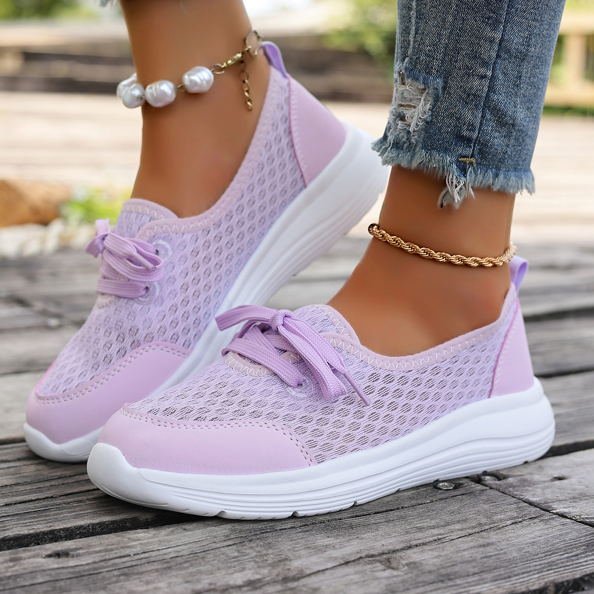 🔥HOT SALE🔥Women's Summer Casual Breathable Sneakers-Buy 2 get free shipping