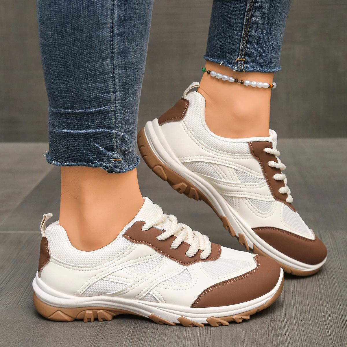 Women's casual outdoor low-top breathable sneakers