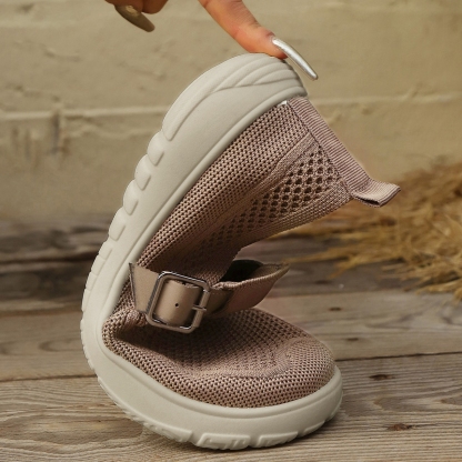 🔥Women's casual breathable slip-on soft-soled orthopedic walking shoes