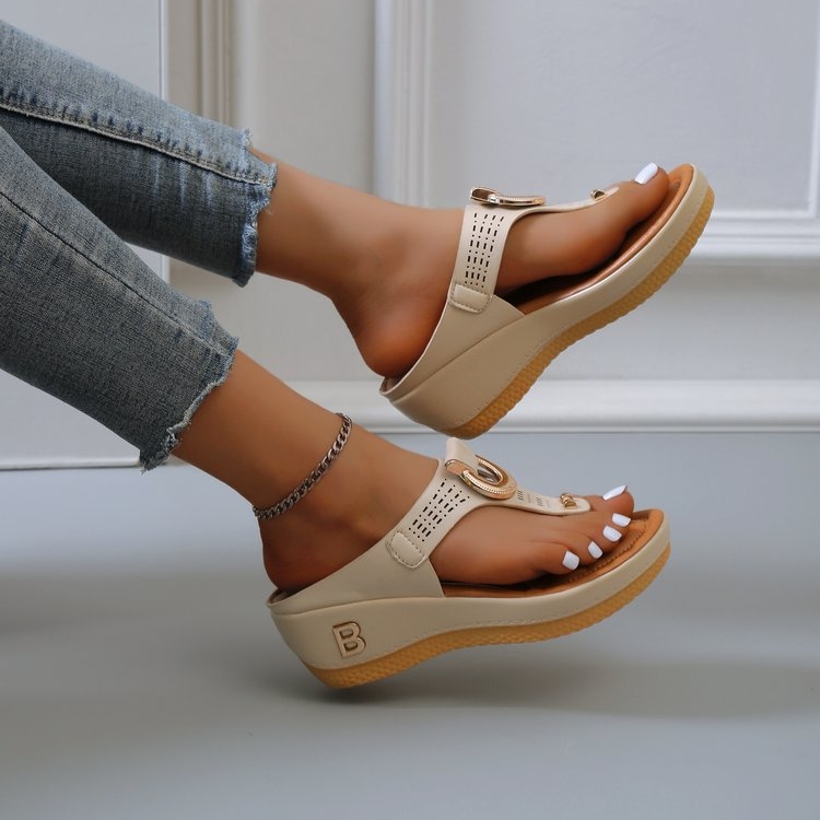 🔥Summer women's wedge flip flops - Buy 2 get free shipping