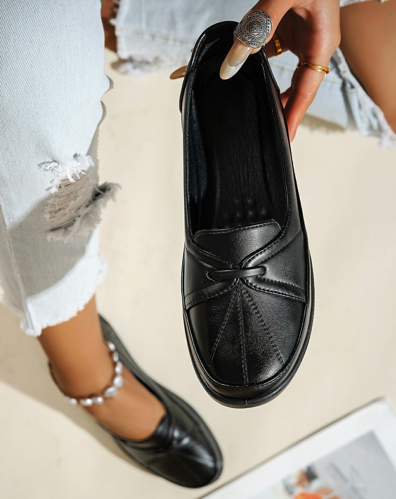 🔥Best Seller-Last Day Sale 60% OFF🔥Women's Orthopedic Leather Shoes, Lightweight, Non-Slip, and Breathable