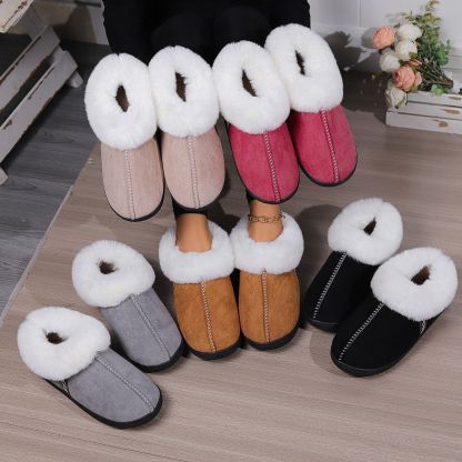 🔥Beauty's thickened warm non-slip cotton shoes