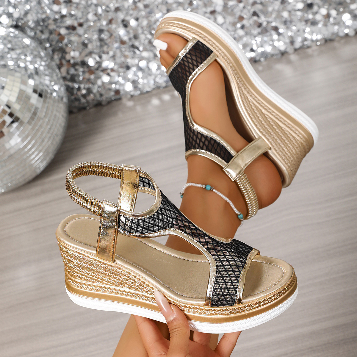 Women's Vintage Wedge Orthopetic Sandals