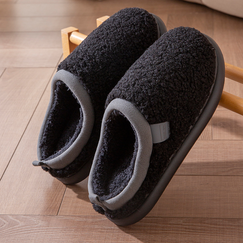 Warm and comfortable cotton slippers for autumn and winter