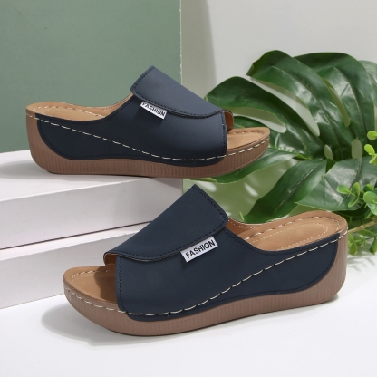 🔥HOT SALE🔥Women's Solid Color Comfortable Arch Support Sandals