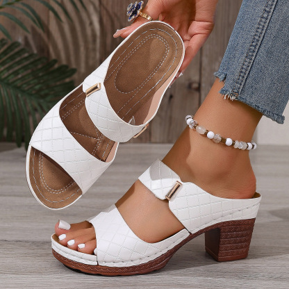 🔥Hot Sale🔥2025 Summer New Fashion High Heel Sandals-BUY 2 FREE SHIPPING