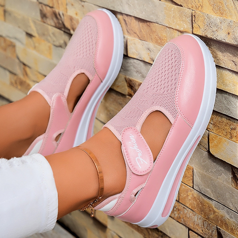 🔥HOT SALE🔥Women's Summer Casual Wedge Thick Sole Velcro Shoes