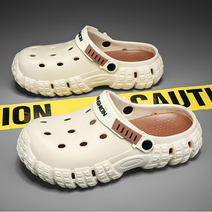 Women's/Men's summer thick-soled non-slip crocs