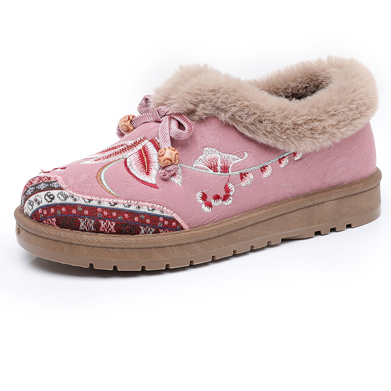 Women's warm and comfortable non-slip cotton shoes