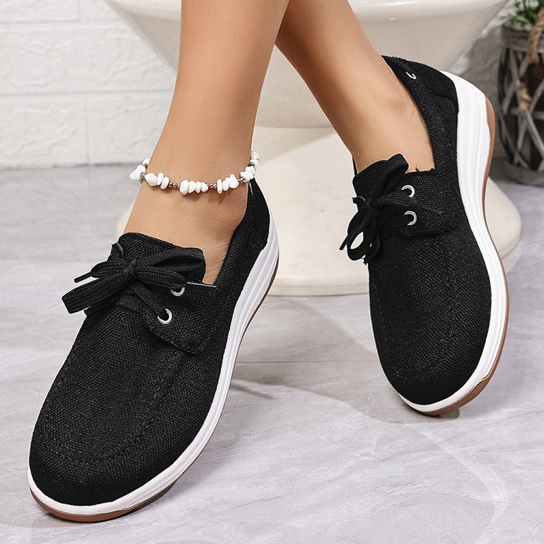 🔥Women's thick-soled casual wedge-heel orthopedic sneakers