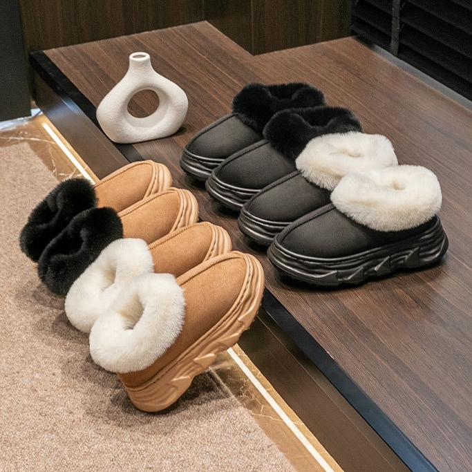 women's warm thick-soled cotton boots