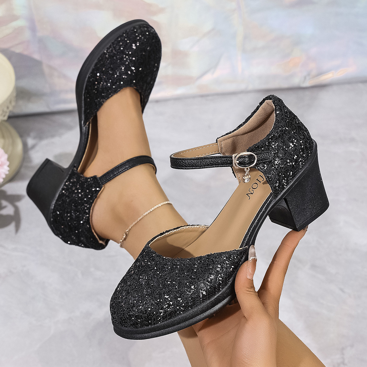 🔥Women's Buckle High Heel Sandals🔥Buy 2 Get Free Shipping