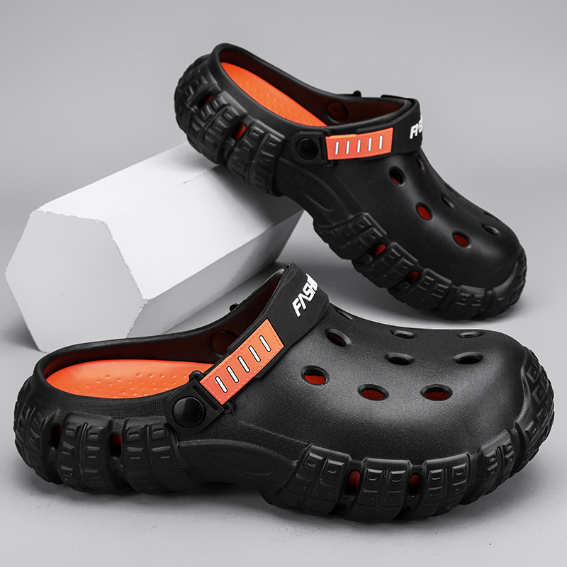 Women's/Men's summer thick-soled non-slip crocs