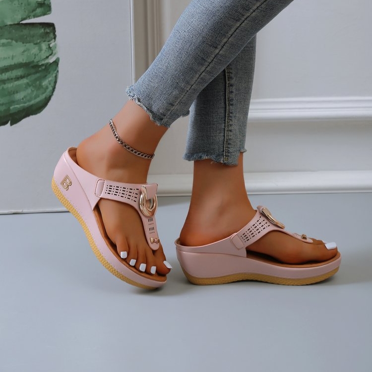 🔥Summer women's wedge flip flops - Buy 2 get free shipping