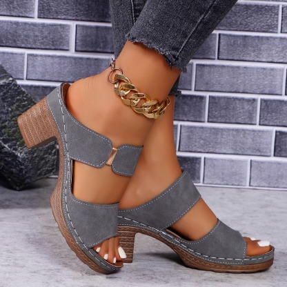 🔥Hot Sale🔥2025 Summer New Fashion High Heel Sandals-BUY 2 FREE SHIPPING