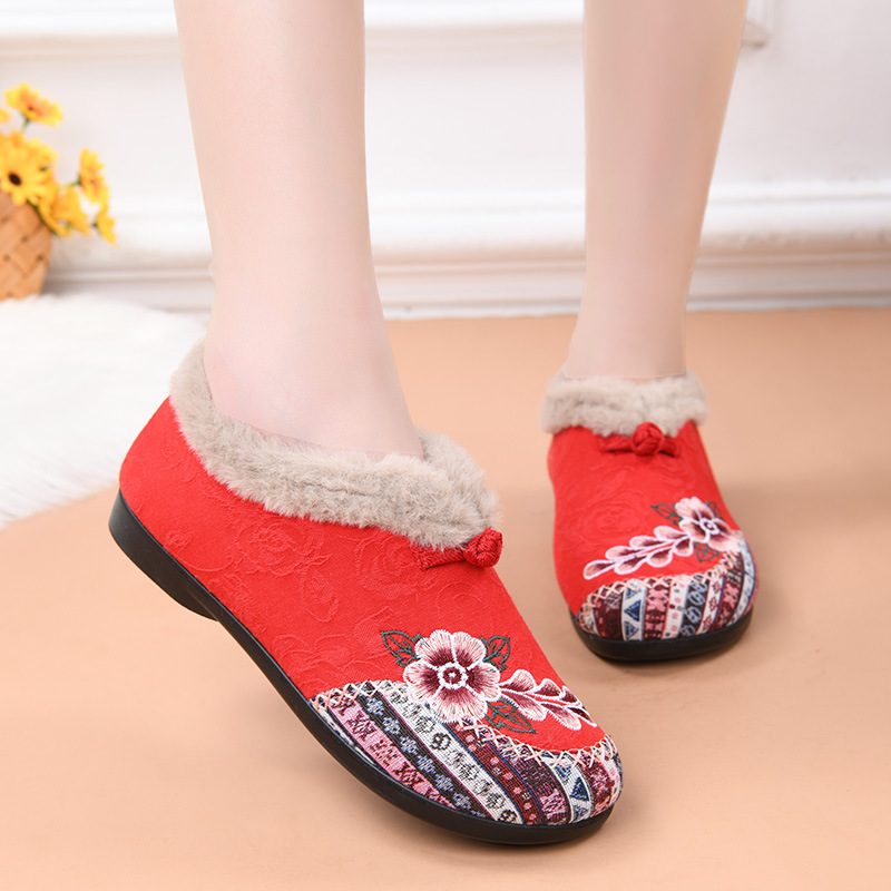 Women's soft-soled non-slip warm cotton boots