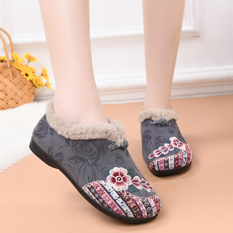 Women's soft-soled non-slip warm cotton boots
