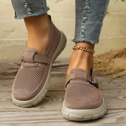 🔥Women's casual breathable slip-on soft-soled orthopedic walking shoes
