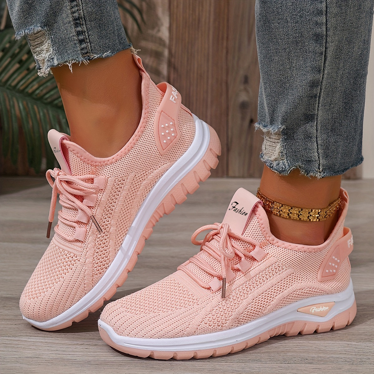 Women's Mesh Breathable Lightweight Orhtopedic Sneakers