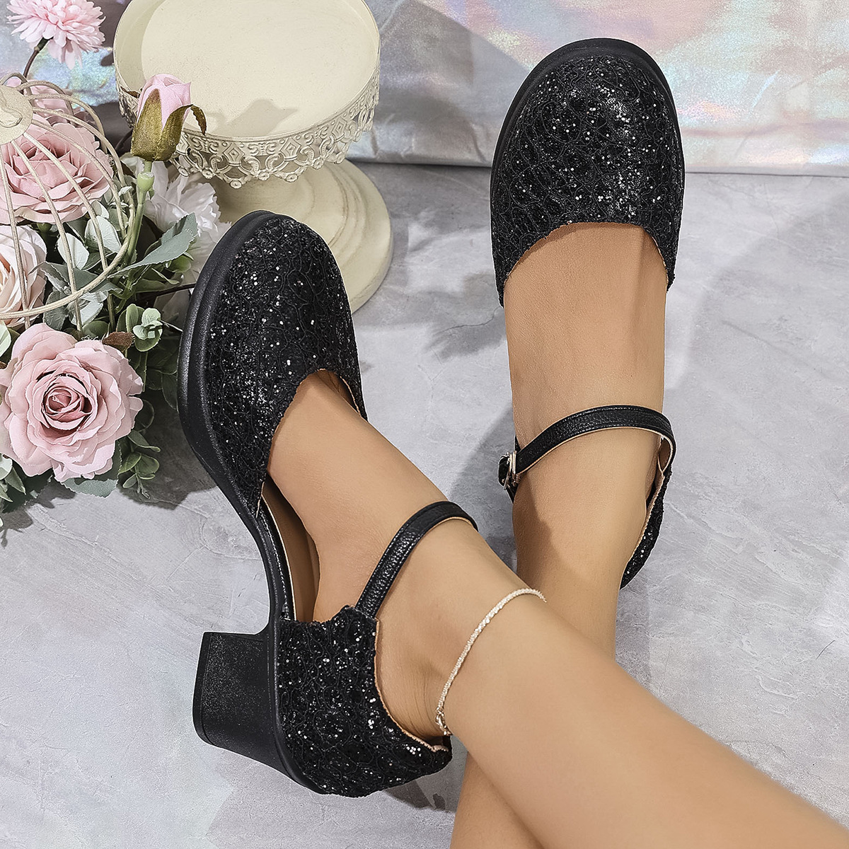 🔥Women's Buckle High Heel Sandals🔥Buy 2 Get Free Shipping
