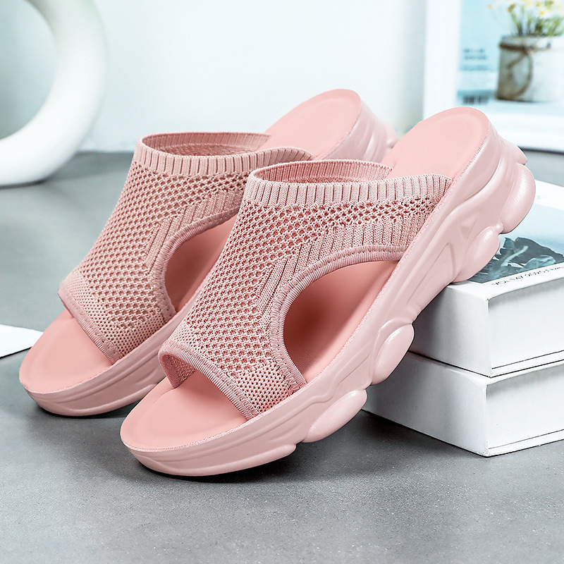 🔥Hot Sale🔥Women's new summer thick-soled slippers-Free Shipping for 