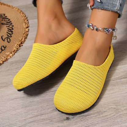 🔥Women's mesh breathable low heel slippers
