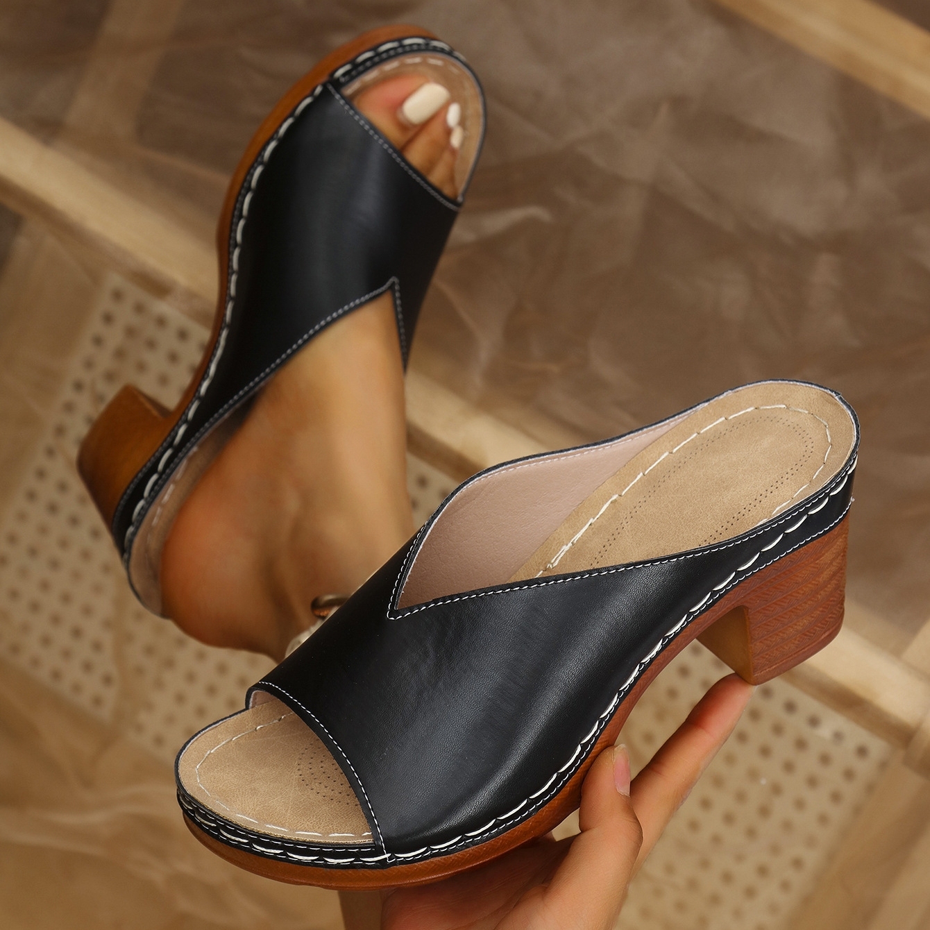 🔥Women's Orthopedic Platform High Heel Sandals