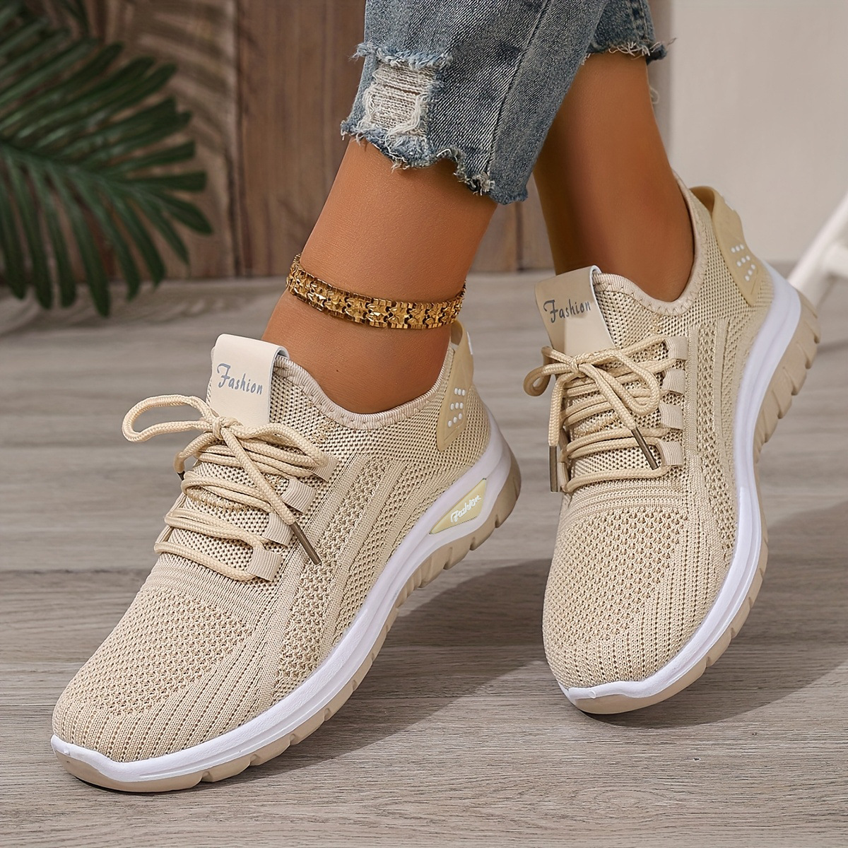 Women's Mesh Breathable Lightweight Orhtopedic Sneakers