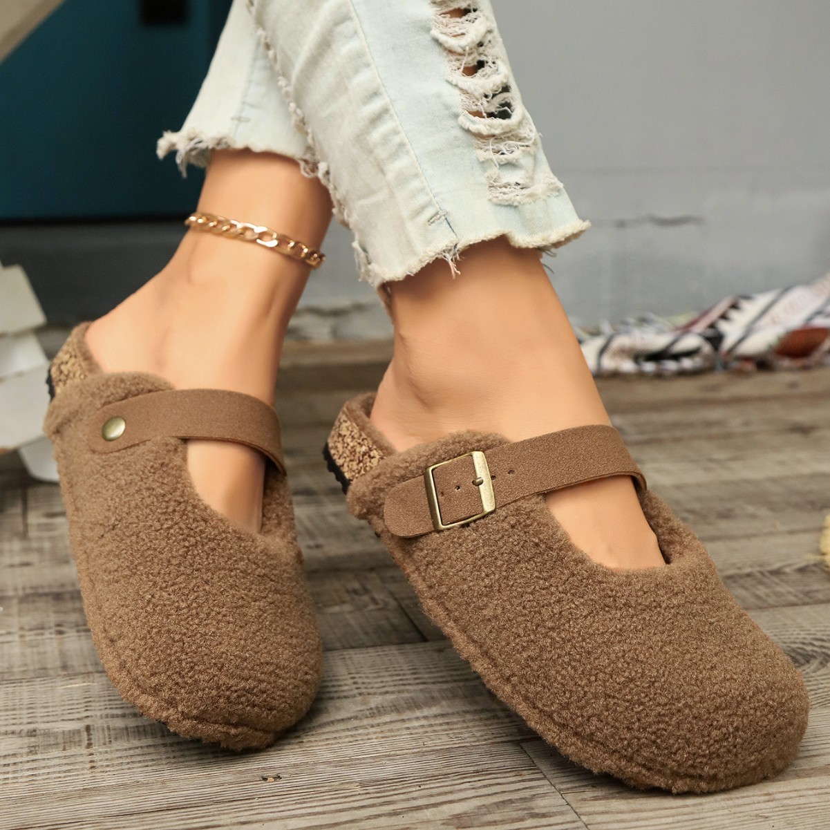 Women's Retro Cotton Slippers